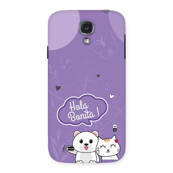 Hola Bonita Back Case for Galaxy S4