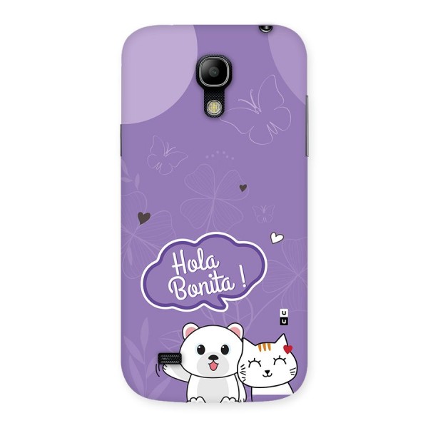 Hola Bonita Back Case for Galaxy S4 Mini