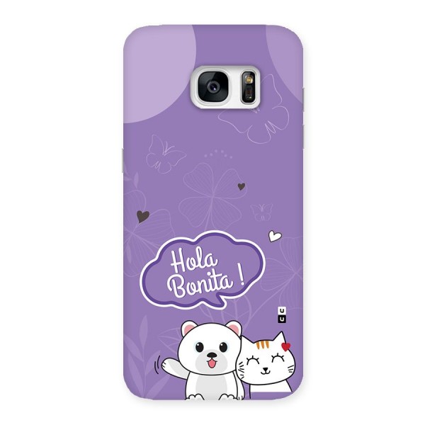 Hola Bonita Back Case for Galaxy S7 Edge