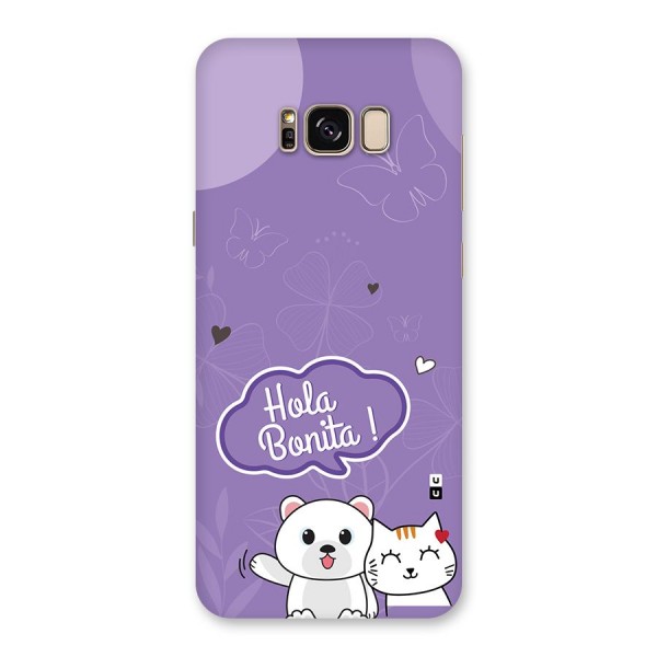 Hola Bonita Back Case for Galaxy S8 Plus