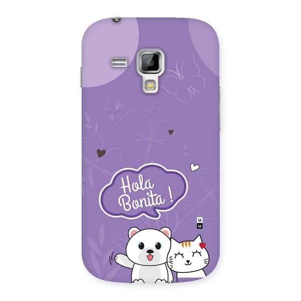 Hola Bonita Back Case for Galaxy S Duos