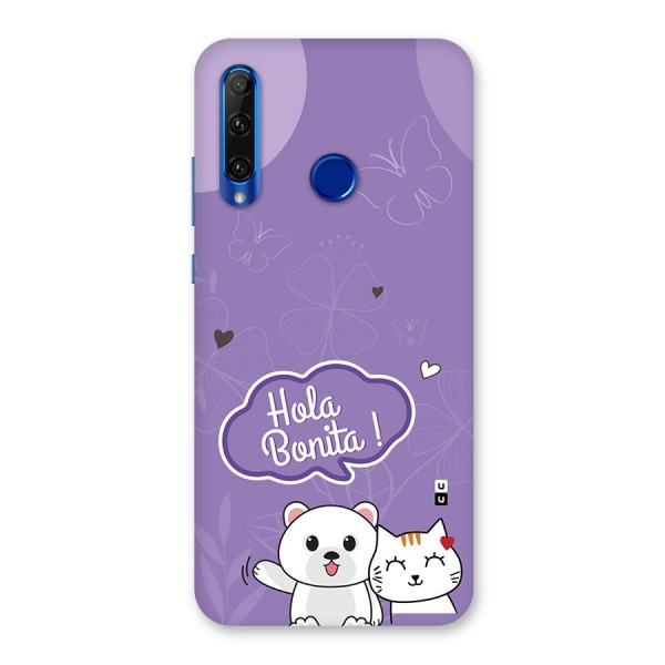 Hola Bonita Back Case for Honor 20i