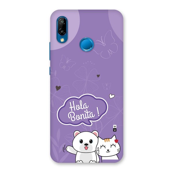 Hola Bonita Back Case for Huawei P20 Lite