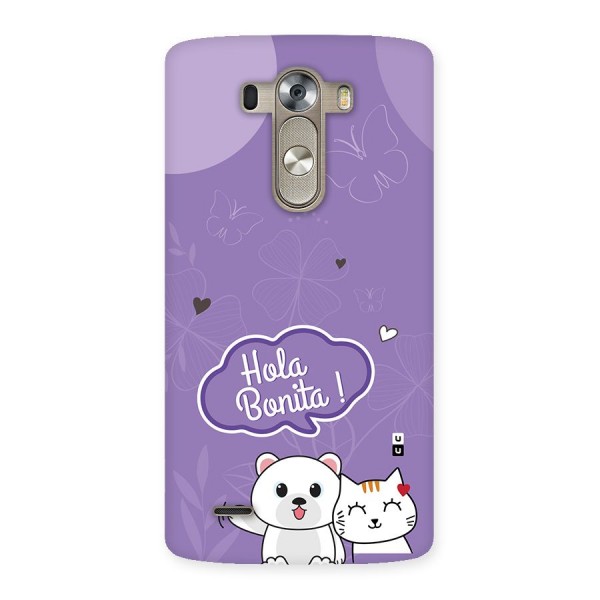 Hola Bonita Back Case for LG G3