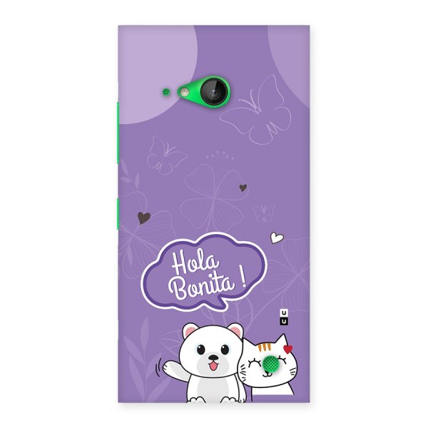 Hola Bonita Back Case for Lumia 730