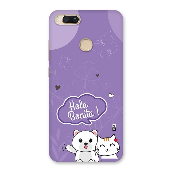 Hola Bonita Back Case for Mi A1