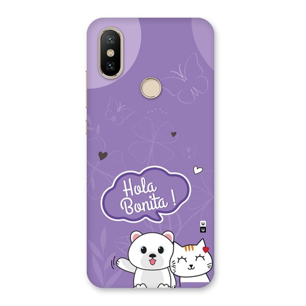 Hola Bonita Back Case for Mi A2