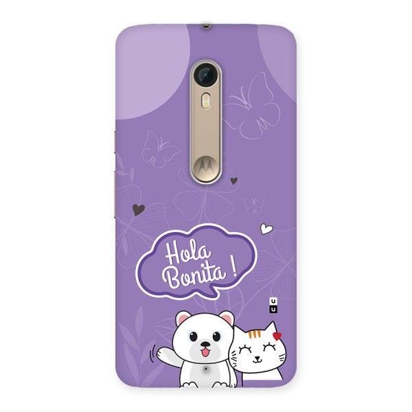 Hola Bonita Back Case for Moto X Style