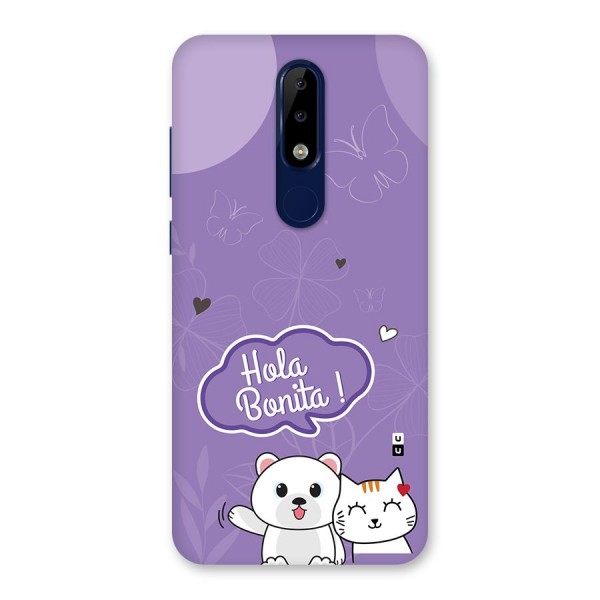 Hola Bonita Back Case for Nokia 5.1 Plus