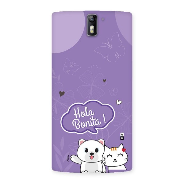 Hola Bonita Back Case for OnePlus One