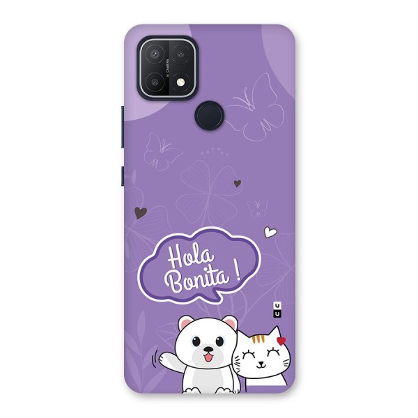 Hola Bonita Back Case for Oppo A15