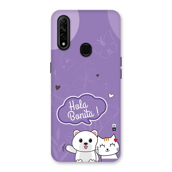 Hola Bonita Back Case for Oppo A31