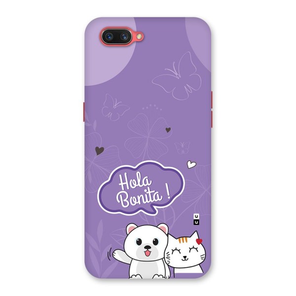 Hola Bonita Back Case for Oppo A3s