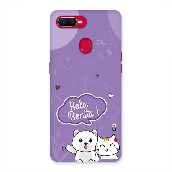 Hola Bonita Back Case for Oppo F9 Pro