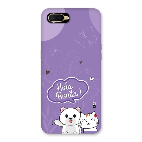 Hola Bonita Back Case for Oppo K1