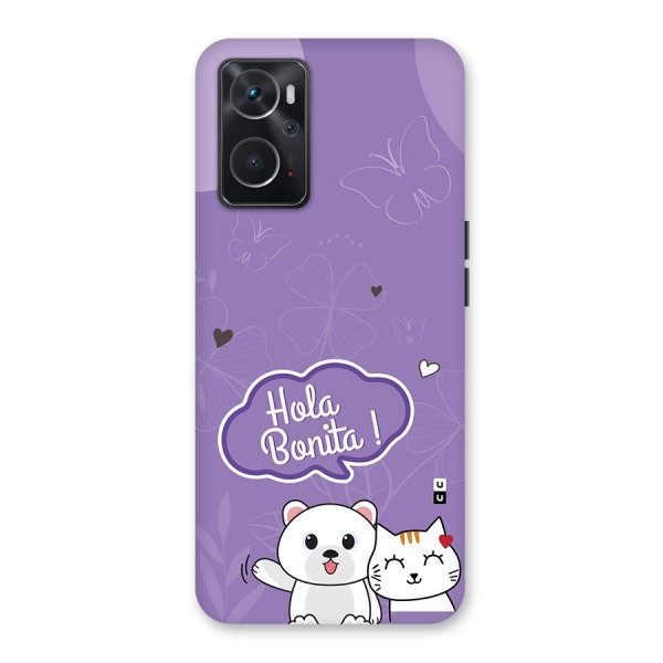 Hola Bonita Back Case for Oppo K10 4G