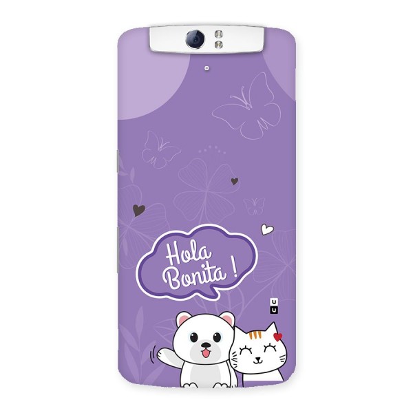 Hola Bonita Back Case for Oppo N1