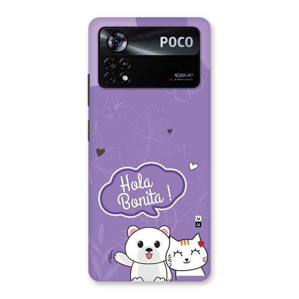 Hola Bonita Back Case for Poco X4 Pro 5G