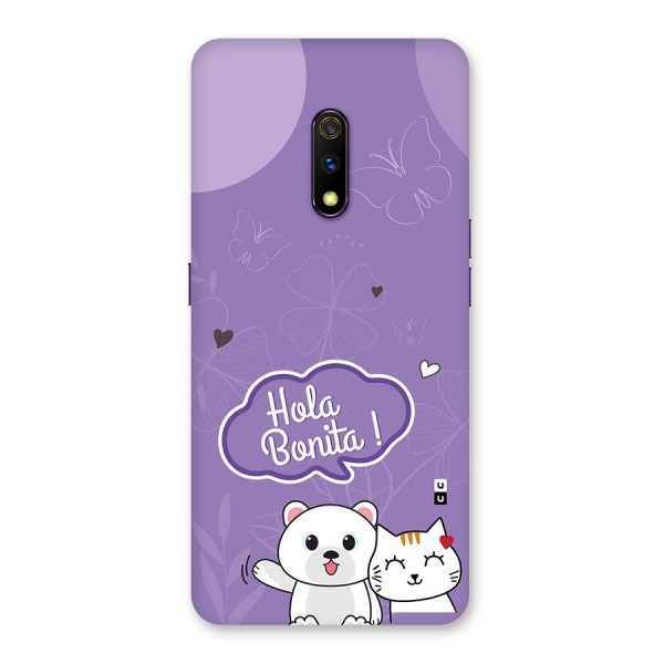 Hola Bonita Back Case for Realme X