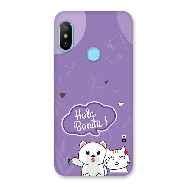 Hola Bonita Back Case for Redmi 6 Pro