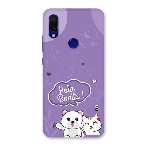 Hola Bonita Back Case for Redmi 7