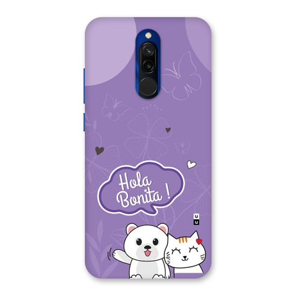 Hola Bonita Back Case for Redmi 8