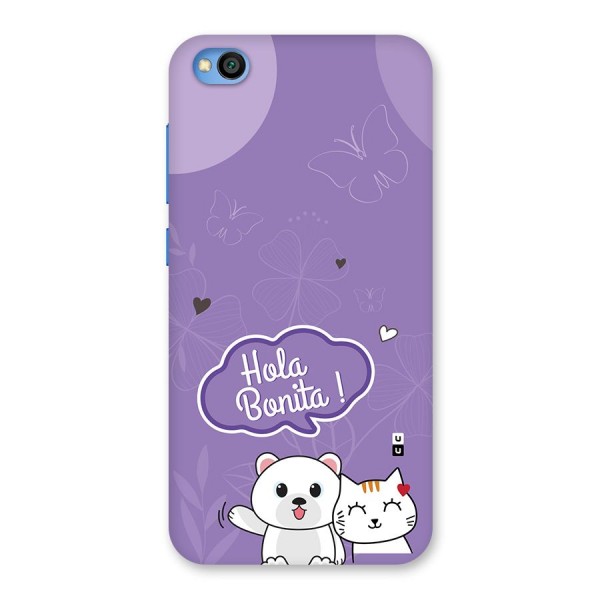 Hola Bonita Back Case for Redmi Go