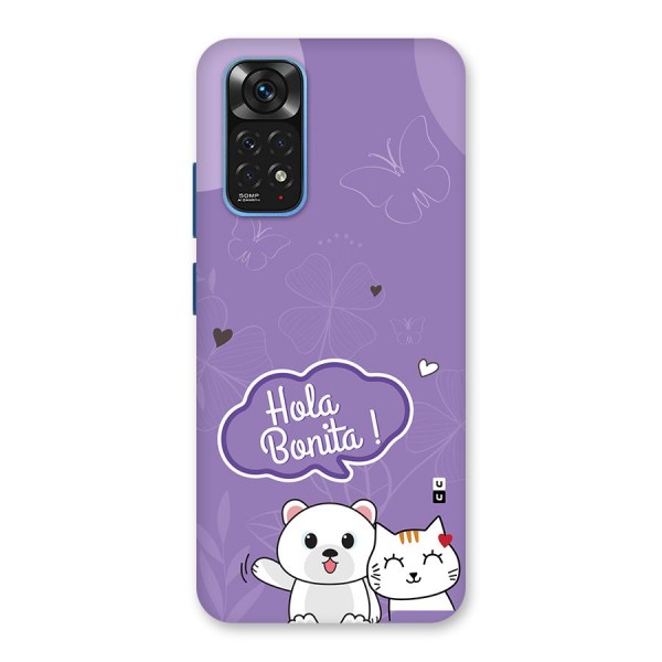 Hola Bonita Back Case for Redmi Note 11S