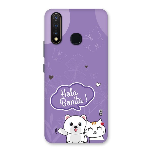 Hola Bonita Back Case for Vivo U20