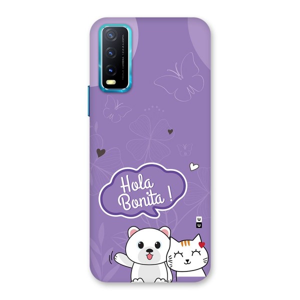 Hola Bonita Back Case for Vivo Y20s