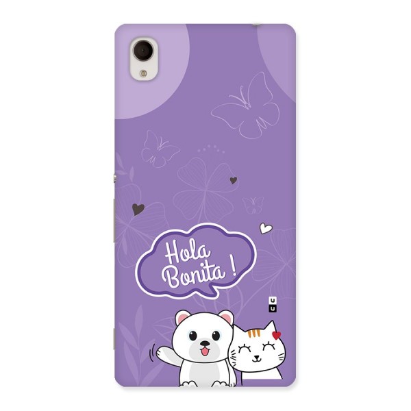 Hola Bonita Back Case for Xperia M4