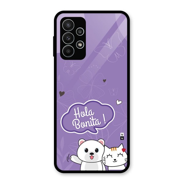 Hola Bonita Glass Back Case for Galaxy A23