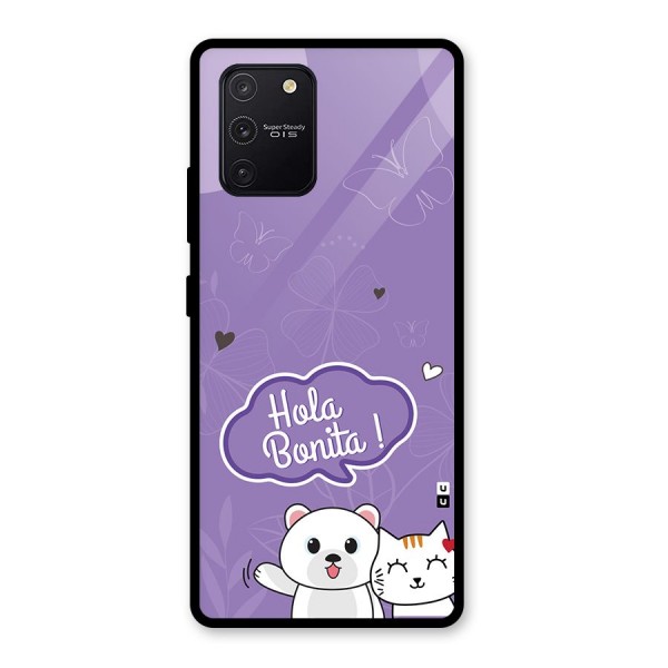 Hola Bonita Glass Back Case for Galaxy S10 Lite