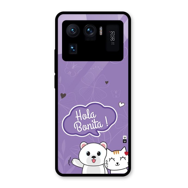 Hola Bonita Glass Back Case for Mi 11 Ultra