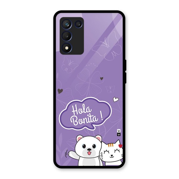 Hola Bonita Glass Back Case for Realme 9 5G Speed