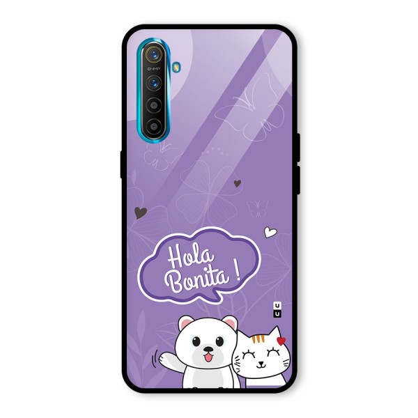 Hola Bonita Glass Back Case for Realme X2