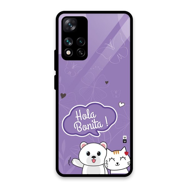 Hola Bonita Glass Back Case for Xiaomi 11i 5G