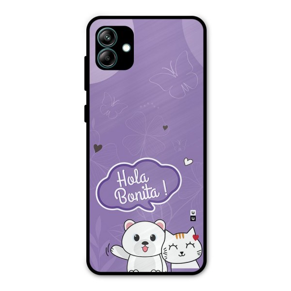 Hola Bonita Metal Back Case for Galaxy A04