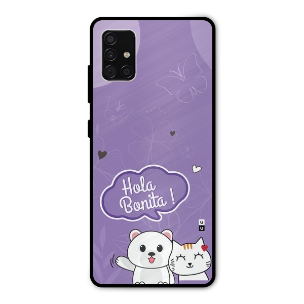 Hola Bonita Metal Back Case for Galaxy A51