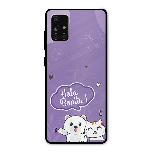 Hola Bonita Metal Back Case for Galaxy A71