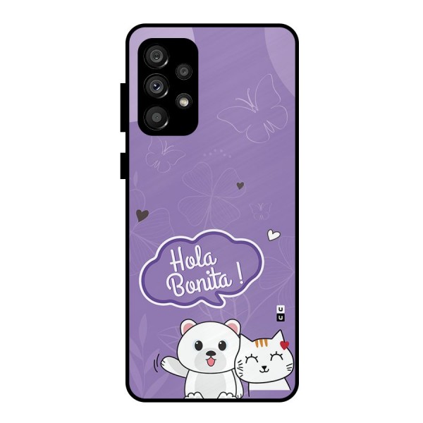 Hola Bonita Metal Back Case for Galaxy A73 5G