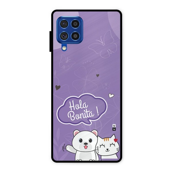 Hola Bonita Metal Back Case for Galaxy F62