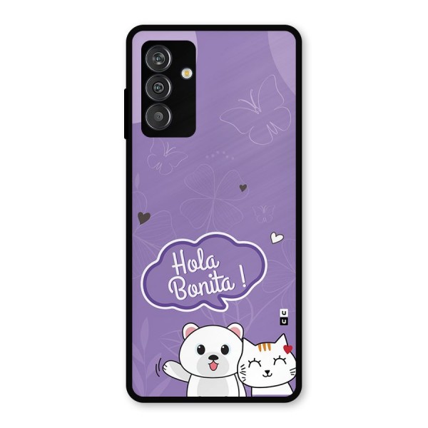 Hola Bonita Metal Back Case for Galaxy M13