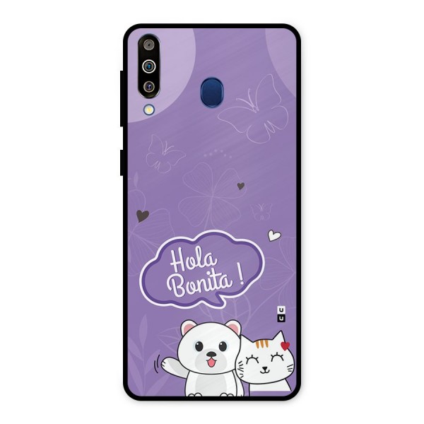 Hola Bonita Metal Back Case for Galaxy M30