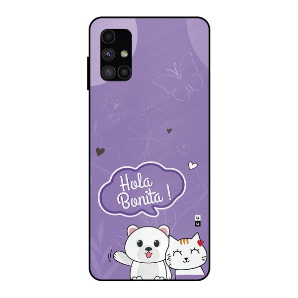 Hola Bonita Metal Back Case for Galaxy M51