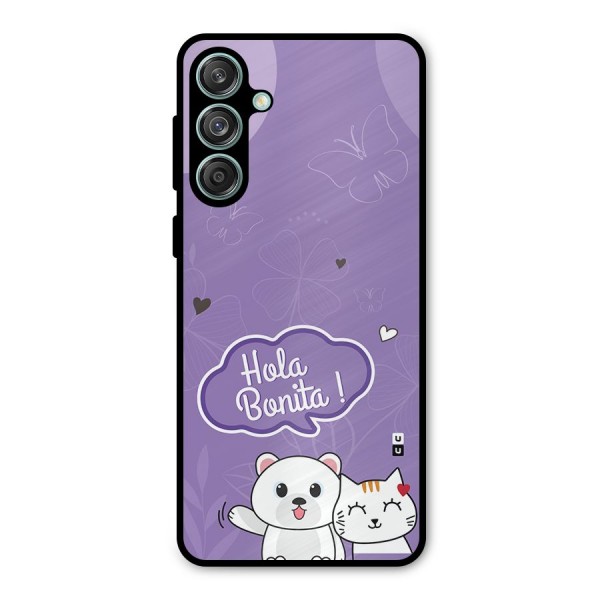 Hola Bonita Metal Back Case for Galaxy M55 5G