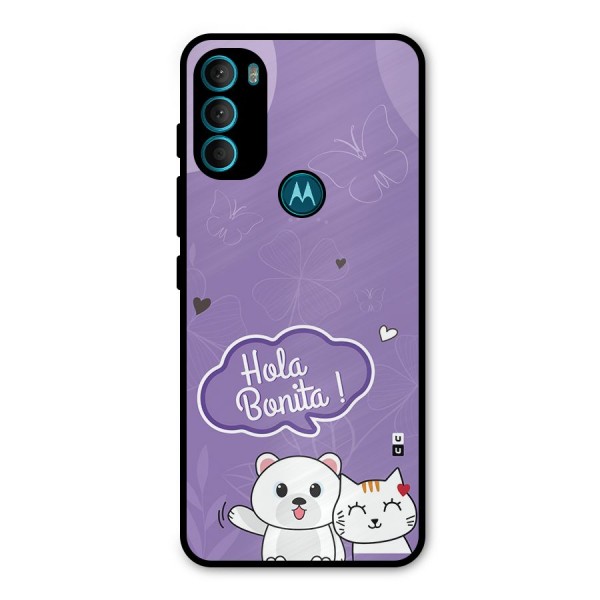 Hola Bonita Metal Back Case for Moto G71 5G