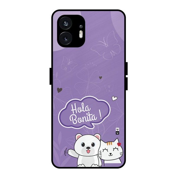 Hola Bonita Metal Back Case for Nothing Phone 2