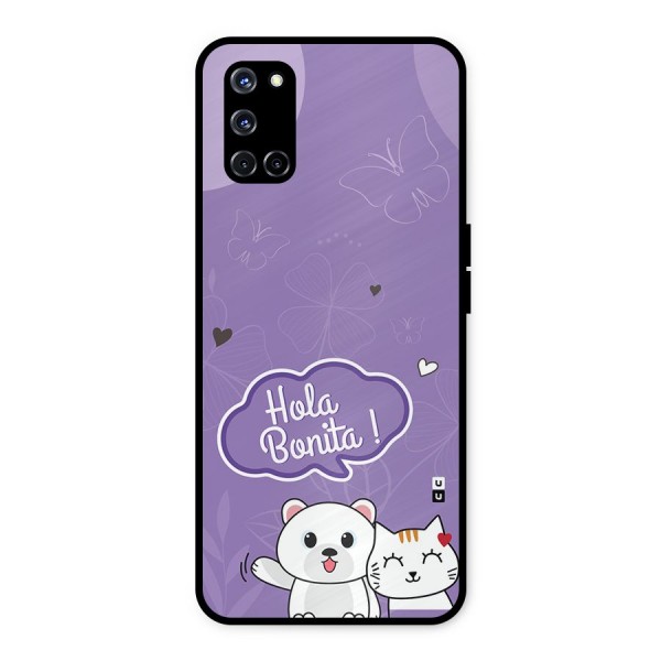 Hola Bonita Metal Back Case for Oppo A52