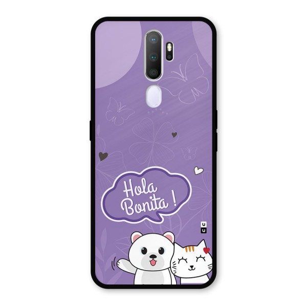 Hola Bonita Metal Back Case for Oppo A9 (2020)